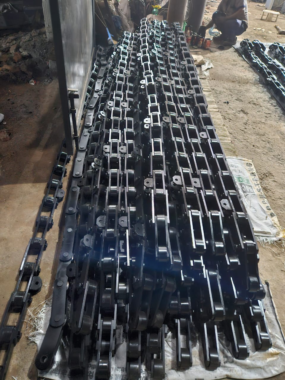 Plant roller for industrial equipment